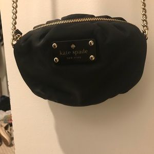 Kate spade nylon/gold purse